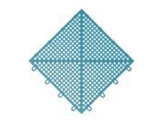 Mateflex 380044 SoftFlex Ocean Blue 12 x 12 In. Floor Tiles Pack of 10