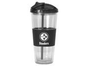 Pittsburgh Steelers No Spill Straw Tumbler