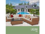 TKC Laguna 8 Piece Outdoor Wicker Patio Furniture Set