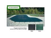 Arctic Armor WS9593 16 x 36 25 Year Commercial Mesh Safety Cover Green
