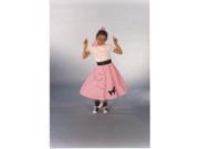 Alexanders Costume 11 043 P Child Medium Poodle Skirt Pink
