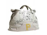 Little Earth Productions 650401 PIRT GREY 1 Pittsburgh Pirates Hoodie Tote Grey