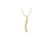 Fine Jewelry Vault UBPDS82177Y14D Diamond Fashion Pendant in 14kt Yellow Gold 0.50.ct.tdw
