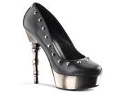 Demonia MUE600_BPU_PWCH 9 1.5 in. Platform Pump Shoe Black Size 9