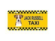 Carolines Treasures BB1326LP Jack Russell Terrier Taxi License Plate