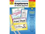 Evan Moor Educational Publishers 3708 History Pockets Explorers of North America