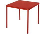Cosco Products 14314RED1E Cosco Kids Vinyl Top Table Red