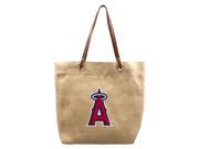 Littlearth Productions 651111 ANGL Burlap Market Tote Los Angeles Angels of Anaheim