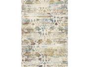 DynamicRugs PM694430109 4430 Prism Collection 5.3 x 7.7 in. Transitional Rectangle Rug Ivory Multi Color
