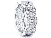 Doma Jewellery SSRZ6717 Sterling Silver Ring With Micro Set CZ Size 7