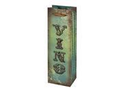 True 3231 Vintage Vino Wine Bag Pack of 10