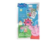 Peppa Pig 928 PP On the Go Coloring Pouch with Color Wheel Pack of 12