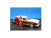 American Diorama 23912 Surfer Katie Figure for 1 24 Diecast Model Cars