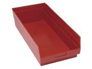 Red Shelf Bin 50 Lb Capacity QSB216RD Quantum Storage Systems