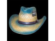 Decky 522 Natural Sea Breeze Raffia Straw Cowboy Hat Natural