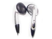 InflightDirect ID 8 Disposable Earbud in Silver Pack of 20