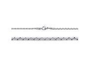 Doma Jewellery SSSSN03320 Stainless Steel Necklace 2.0 mm. Length 18 2 20 in.