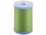Coats Thread Zippers 27781 Cotton Covered Quilting Piecing Thread 250 Yards Lime Green