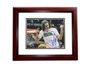 Real Deal Memorabilia BGriner8x10 10MF Brittney Griner Autographed Baylor Bears 8 x 10 Photo Mahogany Custom Frame