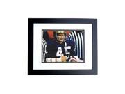 Real Deal Memorabilia SAstin11x14 2BF Sean Astin Autographed Rudy 11 x 14 Photo Black Custom Frame