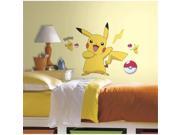 Room Mates RMK2536GM Pokemon Pikachu Peel And Stick Wall Decals