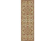Tayse Rugs 7882 Beige 2x8 Impressions Transitional Runner Rug