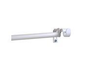 VersaillesHomeFashions DU2545 56 0.62 in. Double UP Curtain Rod 25 45 in. White