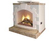 Cal Flame FRP 906 55 000 BTU Gas Outdoor Fireplace