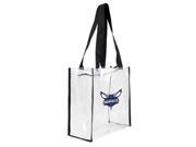 Little Earth Productions 701311 CHOR Charlotte Hornets Clear Square Stadium Tote
