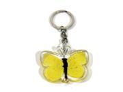 Ed Speldy East Company BTK101 Real Bug Grass Yellow Butterfly Key Chain