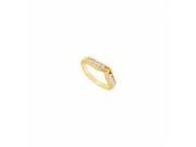 Fine Jewelry Vault UBJS514BY14D 101RS7 Diamond Wedding Band 14K Yellow Gold 0.33 CT Size 7