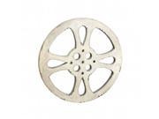 EcWorld Enterprises 7702815 Hollywood Vintage 42 In. Metal Film Reel Home Movie Theater Accent Decor Wall Art