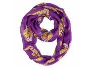 Little Earth Productions 700615 LAKR Los Angeles Lakers Sheer Infinity Scarf