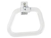 Liberty Hardware D8517 Polished Chrome Clear Plastic Towel Ring
