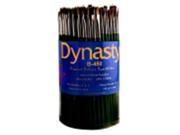 Dynasty Cylinder Finest Silver White Synthetic Short Handle Paint Brush Set Set 144