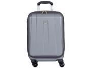 Delsey Luggage 40203580111 Helium Shadow 3.0 19 in. International Carry On Expandable Spinner Suiter Trolley Platinum