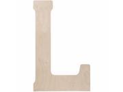 Walnut Hollow 40WH 40401 Wood Letter 18 in. X.5 in. L