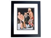 8 x 10 in. Ric Flair Autographed Wrestling Photo Black Custom Frame
