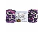 Coats Yarn E818 9957 Red Heart Boutique Sassy Fabric Yarn Purple Panther