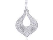 Doma Jewellery SSPZ683 Sterling Silver Pendant With CZ Micro Setting 2.7 g.