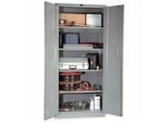 Hallowell HWG4SC6478 4CL Hallowell DuraTough Storage Cabinet Galvanite Series Extra Heavy Duty 36 in. W x 24 in. D x 78 in. H