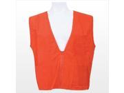 3asafety S2310 XL 100 Percent Cotton Multi Pocket Surveyors Vest Orange Extra Large