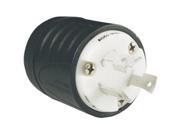 Pass Seymour L530PCCV3 Locking Plug 30A 125V Black White