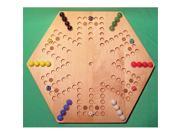 Charlies Woodshop W 1937alt. 1 Wooden Marble Game Board Hard Maple with 12 Birch Inlaid Spots