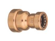 Elkhart Products Corp 10170715 Push Fit Copper Coupling .75 x .50 in.