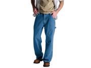Dickies 1993SNB 32 30 Mens Relaxed Fit Carpenter Utility Jean Stonewashed Indigo Blue 32 30