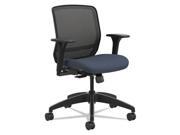 Hon Company QTMMY1ACU90 Quotient Series Mesh Mid Back Task Chair Cerulean
