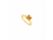 Fine Jewelry Vault UBJ8028Y14CT 101RS5 Citrine Ring 14K Yellow Gold 0.75 CT Size 5