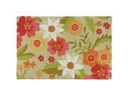 Homefires Rugs PY SFG003 Daisy Field Area Rug 22 x 34 in.