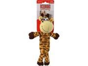 Kong Company 269992 Bendeez Giraffe Dog Toy Brown Orange Small